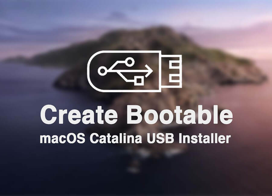 Make macos catalina bootable usb from dmg