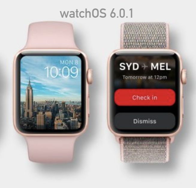 watchOS 6.0.1 released
