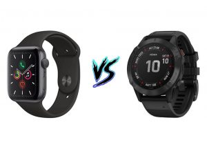 Comparing Garmin Fenix 6 Pro vs. Apple Watch Series 5 | TechDetects