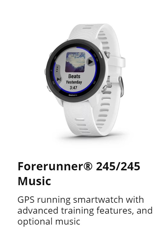 Garmin Forerunner 245 Music