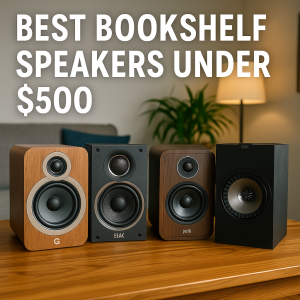 Best Bookshelf Speakers Under $500 in 2025 – High-Fidelity Picks