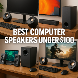 Best Computer Speakers Under $100 in 2025 – Smart Audio for Every Desk