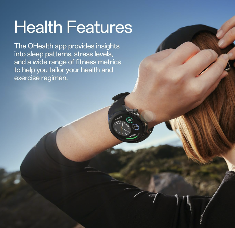 ONEPLUS Watch 2 Health Features
