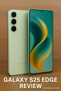 Samsung Galaxy S25 Edge Review: Slim, Stylish, and Surprisingly Capable